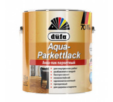 LACQUER AQUA полуглянцевый 9л "Dufa" Лак