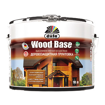 WOOD BASE бесцветный 10л "Dufa" Грунт (выводим) (под заказ) WOOD BASE бесцветный 10л "Dufa" Грунт (выводим) (под заказ)