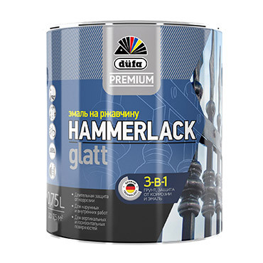HAMMERLACK на ржавчину гладкая RAL-6005 зёленый мох 2л "DufaPremium" Эмаль (под заказ) HAMMERLACK на ржавчину гладкая RAL-6005 зёленый мох 2л "DufaPremium" Эмаль (под заказ)